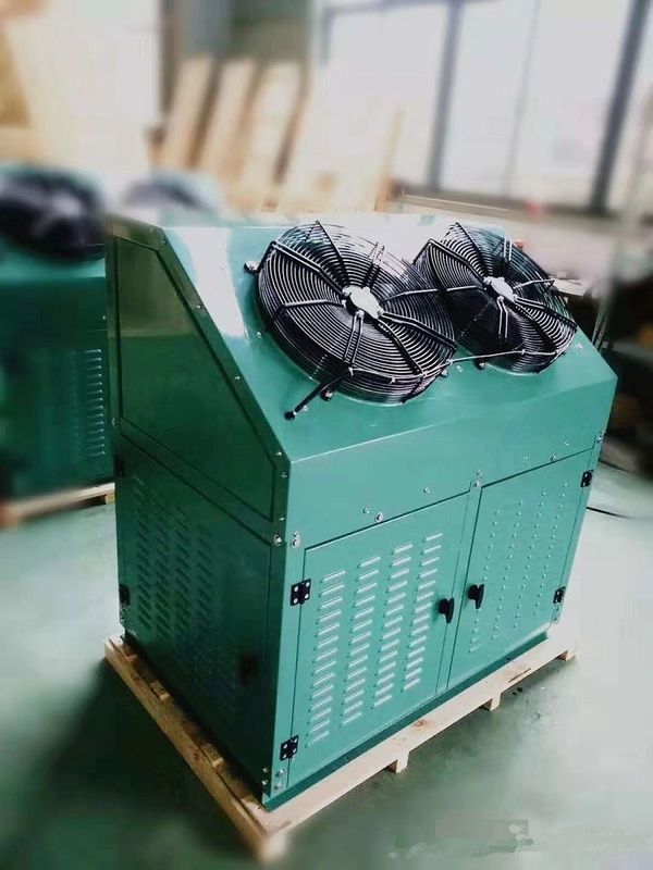 مربع التكثيف غرفة الفريزر نوع مربع مع ضاغط التمرير المحكم بالكامل